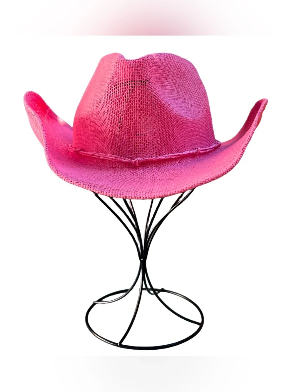 Wild Fable Straw Pink Cowgirl Hat